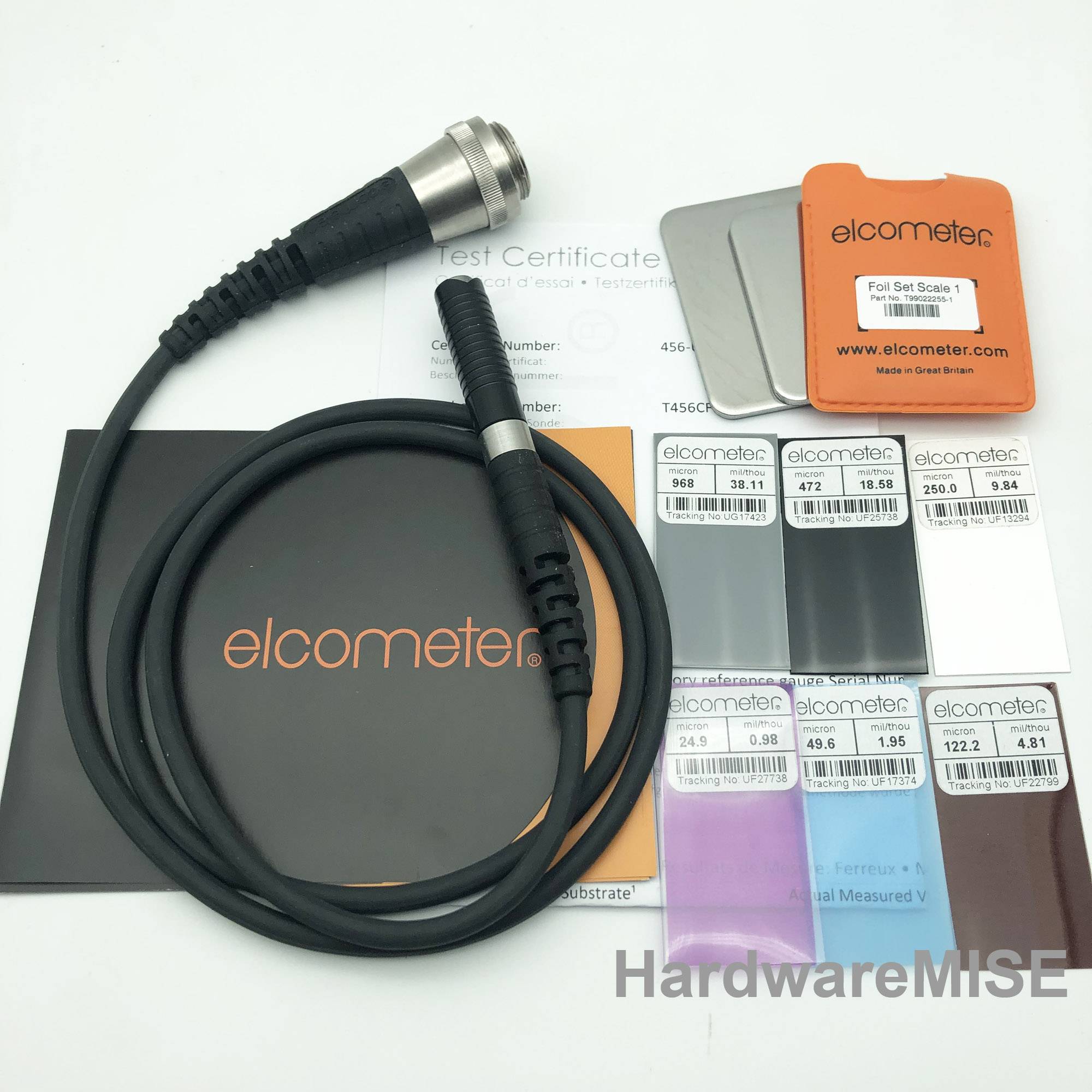 Elcometer 456 T456CF1S T456CFNF1S F1 Standard Probe 0-1500um/0-60mils
